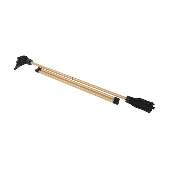 Z-Stix Professional Juggling Flower Sticks/Devil Sticks and 2 Hand Sticks, High Quality, Beginner Friendly - Solid Series (King, Gold)