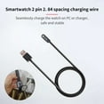 thumbnail image 2 of Watch Charging Cable Magnetic Safe PVC 2 Pin 2.84mm Seamlessly Fast Charger Cord Watch Accessories, 2 of 7