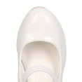 thumbnail image 4 of New Girl Soda Kayla-2S Patent Round Toe Platform Mary Jane Wedge Pump, 4 of 5