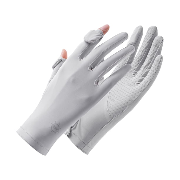 Primavera en Verano de las Mujeres Del Sol Sólido Deportes Ciclismo Al Aire Libre Guantes, Respirable Dedo Completo Par de Protección Uv