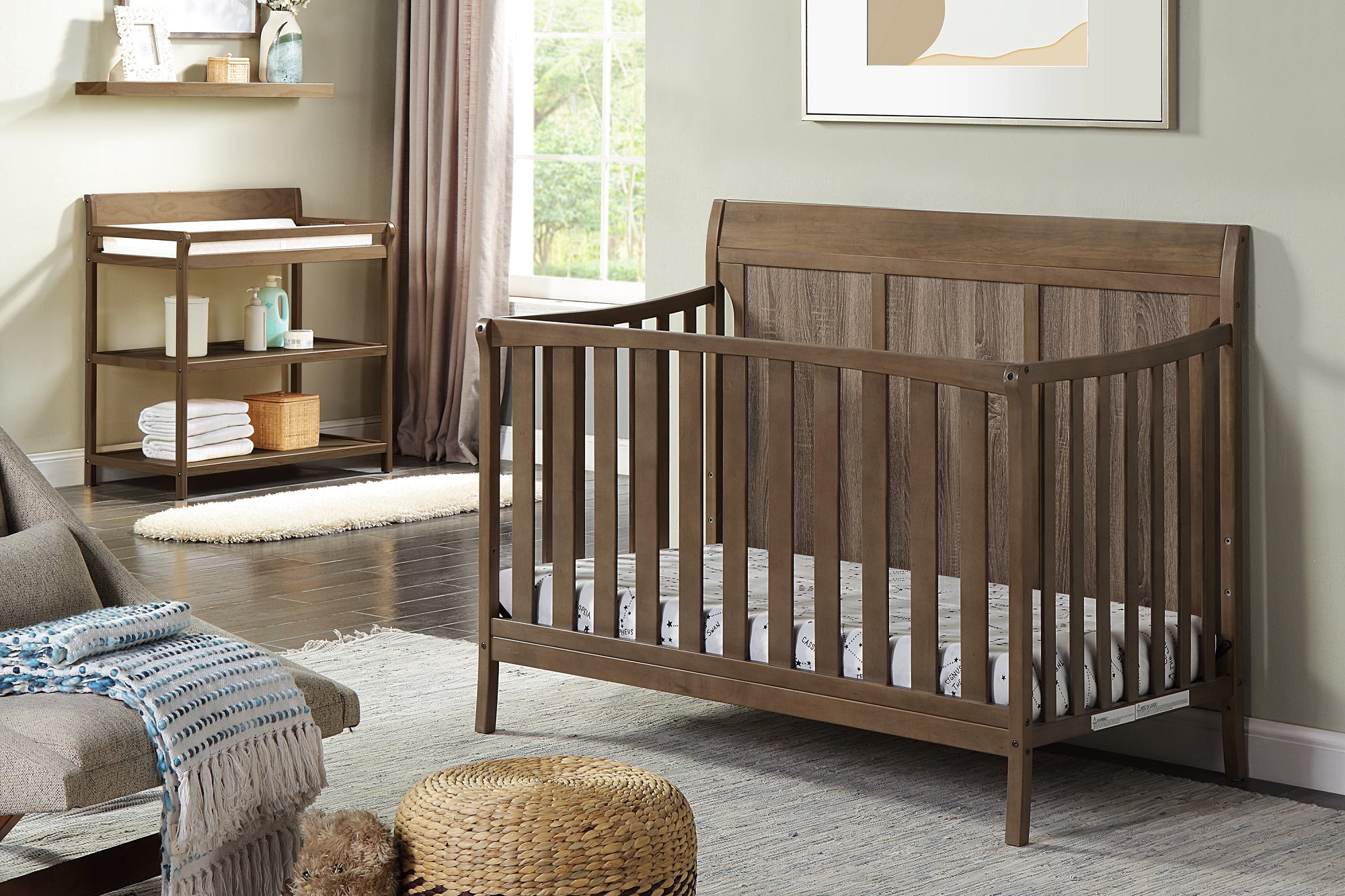 Suite Bebe Shailee Toddler Guard Rail in Brown Stone - Walmart.com