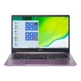 thumbnail image 2 of Acer Swift 3 SF314-42-R3U5 - AMD Ryzen 7 - 4700U / up to 4.1 GHz - Win 10 Home 64-bit - Radeon Graphics - 16 GB RAM - 512 GB SSD - 14" IPS 1920 x 1080 (Full HD) - IEEE 802.11b, IEEE 802.11a, IEEE 802.11g, IEEE 802.11n, IEEE 802.11ac Wave 2, Bluetooth 5.0, 802.11ax - Wi-Fi 6 - mauve purple - kbd: US Intl, 2 of 9
