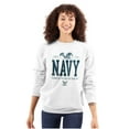 thumbnail image 3 of US Navy Strong As Sea That Made Us Unisex Plus Size Sweatshirt Brisco Brands 5X, 3 of 5