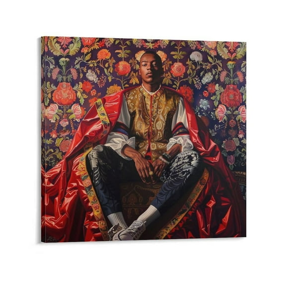 Portrait Painter Kehinde Wiley Painting Art Poster (11) Artworks Picture Print Poster Wall Art Painting Canvas Gift Decor Home Posters Decorative 20x20inch(50x50cm)