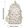 thumbnail image 2 of WMQPNNS New Trending Floral Backpack for Girls Lightweight Travel Daypack Cute Flower Rucksack Backpack for Girls Cute Backpack Large Capacity Lightweight Todays Deals Clearance Sale, 2 of 3