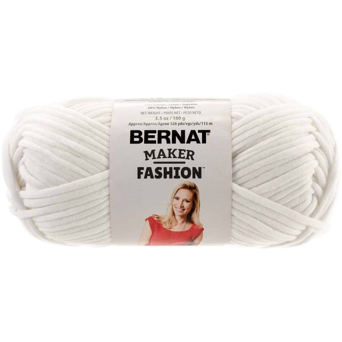 Bernat Maker Fashion YarnWhite