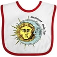 thumbnail image 3 of Inktastic Summer Solstice Sun and Moon Boys or Girls Baby Bib, 3 of 4