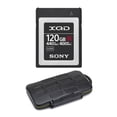 thumbnail image 1 of Tarjeta de Memoria Sony XQD Serie G 120GB con Estuche Resistente, 1 of 4