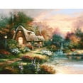 thumbnail image 3 of Lee, James 24x20 Black Modern Framed Museum Art Print Titled - Country Quiet, 3 of 5