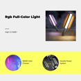 thumbnail image 3 of Abbraccia Luz Tubo RGB Portátil LED Regulable Fotografía Color, 3 of 6