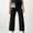 *Black, variant on ClodeEU Womens High Waisted Stretchy Jeans , Wide Leg, Baggy, Loose, Trendy Jeans for Women Black,Womens Plus XL