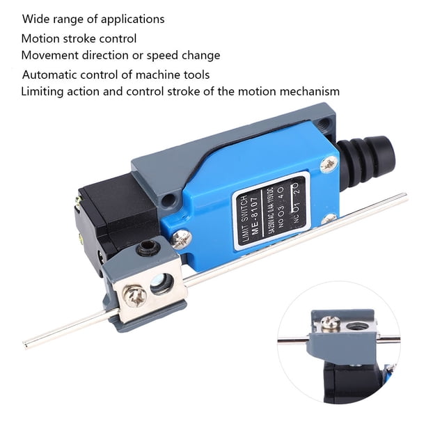 Práctico Interruptor De Límite, Microinterruptor Duradero, Para Control De Movimiento De Máquina Herramienta, Mecanismo De Movimiento, Control De