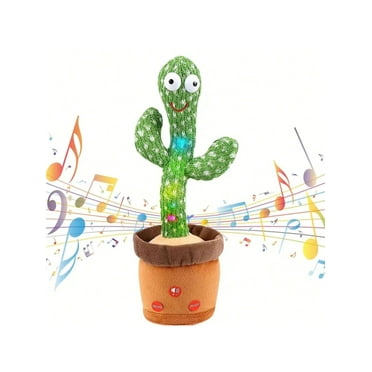 Adjustable Volume Control Dancing Toy Talking Toy Repeats What You Say Singing Rock Music Mimicking for Kid Baby