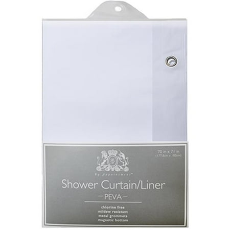 Eva Pure Shower Curtain Liner 44, Excell Shower Curtain Liner With Suction Cups