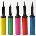 thumbnail image 2 of Manual Balloon Pump, 2 pack, Random Color, good for Pastel Balloons, Matt Balloon, Party Decorations Accessories, Balloons Inflator, Air Pump, Manual Pump for Balloons, 2 of 7