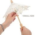 thumbnail image 3 of 2pcs Lace Umbrellas Wedding Bridal Parasol Wedding Umbrella Photography Props, 3 of 7