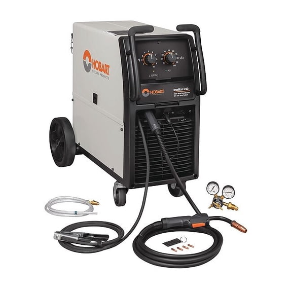MIG Welder, IronMan 240, Single-Phase, 220/230/240V AC, 30 to 250A DC, 60 %