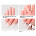 thumbnail image 3 of Consejos de Unas Mano del atrenador de Arte, Práctic de Unas Mano Ranuras de Unas Incustadas Multifuncionales Flexibles para Accesorios, 3 of 7