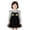 Grey2, variant on Girls Halloween Black Cat Print Long Sleeve Ruffle Mesh Tutu Dress, Kids Cartoon Cosplay Party Dress for Holiday Performance Party(Grey1,5-6 Years)