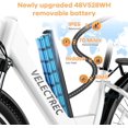 26" Electric Bike for Adults,1000W Motor Peak Ebike Max Long Range 70