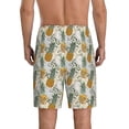 thumbnail image 6 of KLL Fruit Pineapples for Men's 1-Pack Shorts,Sleep Pajama Shorts for Men Soft Pj Shorts Men's Pajama Bottoms Sleepwear -Medium, 6 of 7