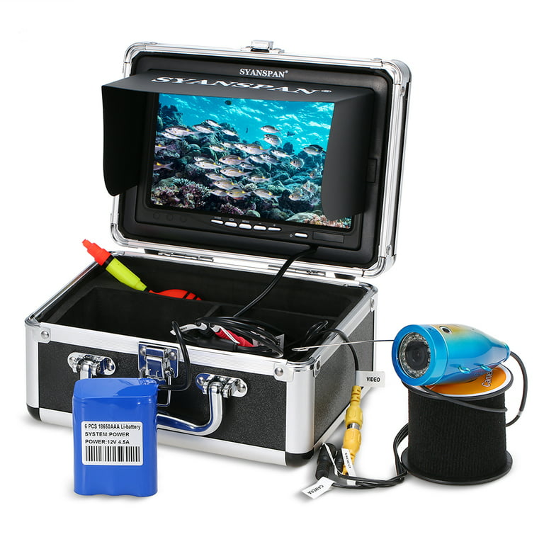 Portable 7 Inch Monitor 1000TVL Waterproof Underwater Fishing