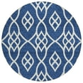 thumbnail image 2 of Addison Rugs Chantille Indoor/Outdoor Transitional Scrolls Navy Washable Round Rug, 8' x 8', 2 of 6