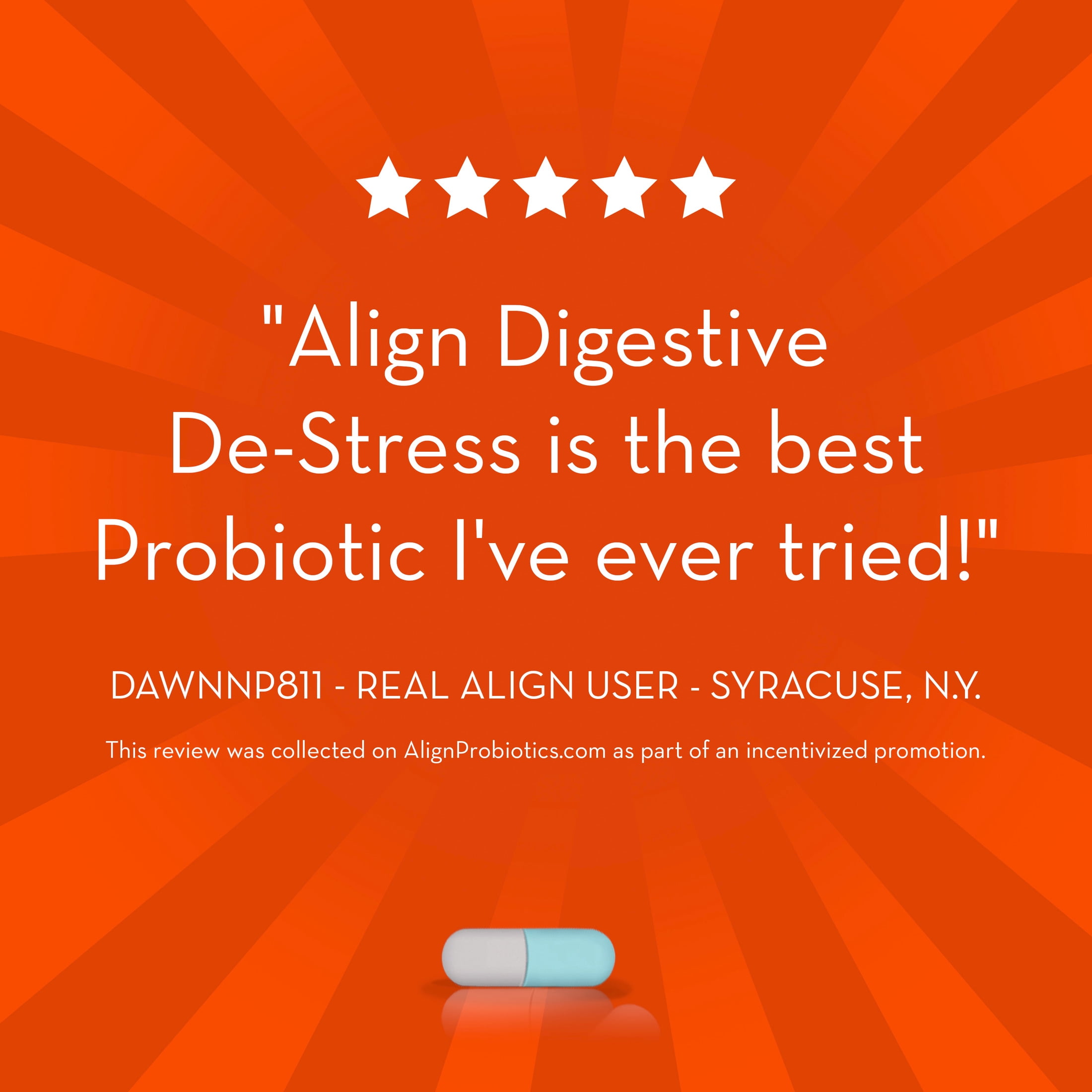 Align Probiotic, Gut Health + Stress Support with Ashwagandha, 21 Capsules