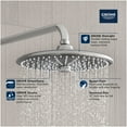 thumbnail image 4 of Grohe 26 456 Grohtherm Euphoria 260 1.8 GPM Multi Function Shower Head - Chrome, 4 of 7