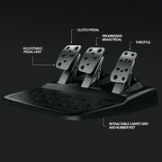 Logitech G29 Driving Force Racing Wheel and Floor Pedals, Real Force Feedback, Stainless Steel Paddle Shifters, Leather Steering Wheel Cover for PS5, PS4, PC, Mac - Black