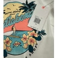 thumbnail image 2 of Billabong Women's X Ron Jon Surf Shop Sun Dreamer Cropped Tank Top Tee T-Shirt (Large, Off White), 2 of 2