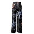 thumbnail image 5 of WEAIXIMIUNG Thermal Pants Men Work Male Summer Breathable Linen Like Trousers All Print Printed Tether Wide Leg Pants, 5 of 5