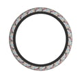 thumbnail image 2 of Elastic Steering Wheel Cover, Colored Casino Chips Stretch Thickening Car Steering Wheel Cover Women Men, Steering Wheel Protector Universal 15 in, 2 of 7