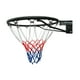 thumbnail image 4 of Portería de baloncesto profesional de 17,7 pulgadas, aro de baloncesto resistente montado en la pared con red para juegos en interiores y exteriores Negro, 4 of 8
