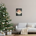 thumbnail image 2 of Santa Please Stop Here Vintage Smiling Holiday Graphic Art Gallery Wrapped Canvas Print Wall Art, 2 of 7