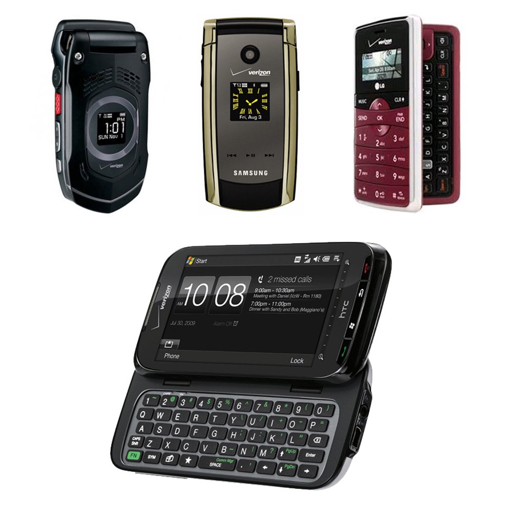 4 Pack Multi Color Toy Phone for Kids / Dummy Cell Phone for Kids