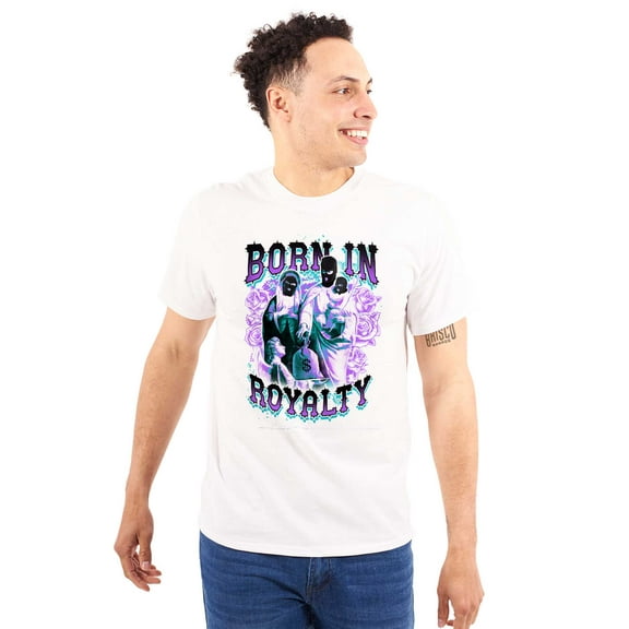 Urban Born In Royalty Masked Family Men's Graphic T Shirt Tees Brisco Brands S