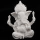 thumbnail image 2 of Estatuilla de Ganesha de piedra arenisca Estatua Dios Indio Estatuilla Adorno Blanco - 10cm , Blanco - 10cm, como se describe Magideal Estatuilla de Ganesha de arenisca, 2 of 7