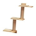 thumbnail image 4 of Dualoai Cat Wall Shelves 3 Layer Interactive Cat Ladder for Jumping Perching Napping, 4 of 9