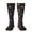 2 Black-2, variant on Rainbow Jellyfishes Print Long Socks,Novelty Design Socks Gift for Men and Women,Crew Socks,Calf Socks