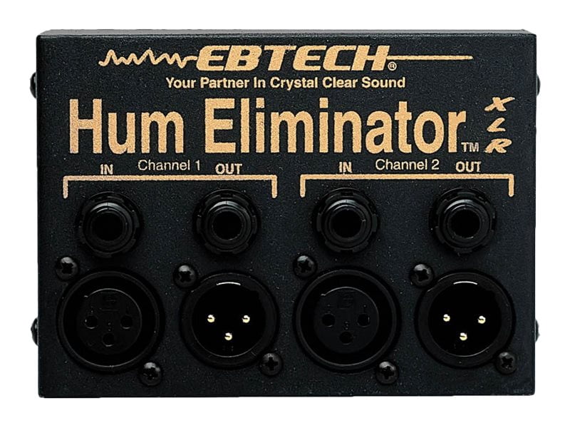 Ebtech Hum Eliminator 2 Ch Box W/Xlr - Walmart.com