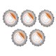 thumbnail image 3 of Brush Cutter Blade Steel Sturdy 5Pcs Saw Blade Wear Resistance  for Woodworking ANGGREK Otros, 3 of 8