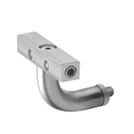 

CRL Blumcraft WBNCPBS Imperial Series Brushed Stainless Post Mounted Hand Rail Bracket