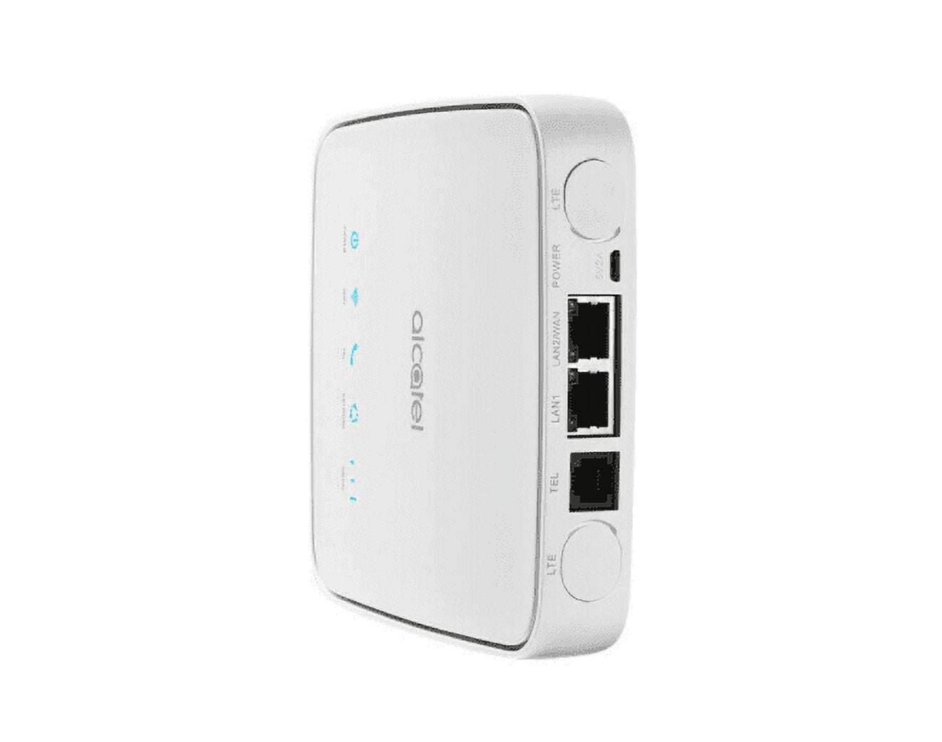 Alcatel Wi-Fi LINK HUB + GSM Landline Port, Unlocked Global 4G LTE Router, HH41NH