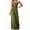 Army green, variant on Summer Strapless Off the Shoulder Solid Color Women Long Party Maxi Dress with Pocket