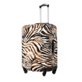 thumbnail image 2 of Bingfone Watercolor Zebra Luggage Cover Washable Suitcase Cover Protector Anti-scratch Suitcase cover Fits 18-32 Inch Luggage (No luggage included), 2 of 8