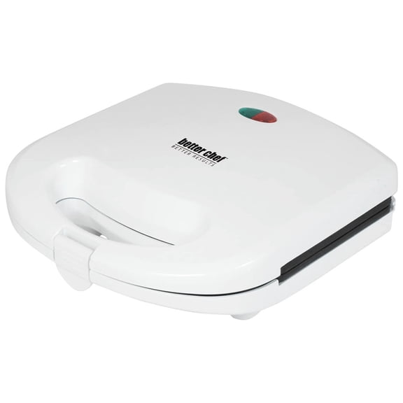 Better Chef Panini Contact Grill- White With Stainless Steel