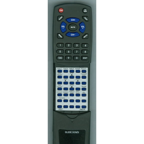 Replacement Remote for PANASONIC RTLSSQ0217, LSSQ0217, PVC2026, PVV4540, PV4540K