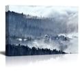 thumbnail image 2 of wall26 Canvas Wall Art - Snow Covered Quiet Village in The Forest - Giclee Print Gallery Wrap Modern Home Art Ready to Hang - 24x36 inches, 2 of 4