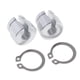thumbnail image 5 of Bujes De Acelerador De Aluminio Billet De 4 Piezas Compatibles Con BMW E30 E34 E28 E39 E36 M20 M30 M50 S14 M60 (Plata) Soledad Bujes de cable del acelerador, 5 of 6